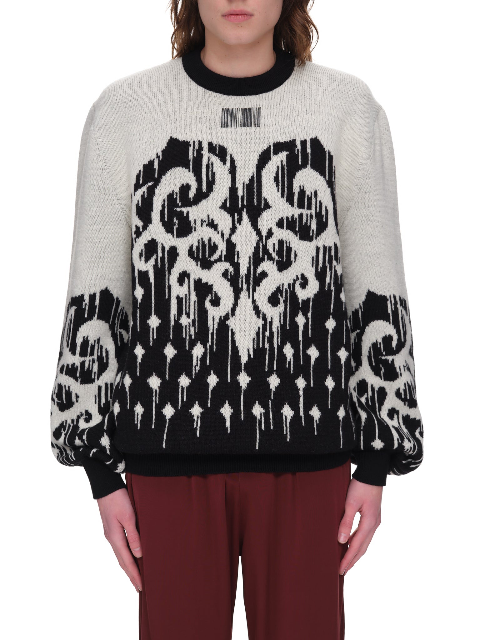 VTMNTS Jacquard Sweater | H. Lorenzo - front