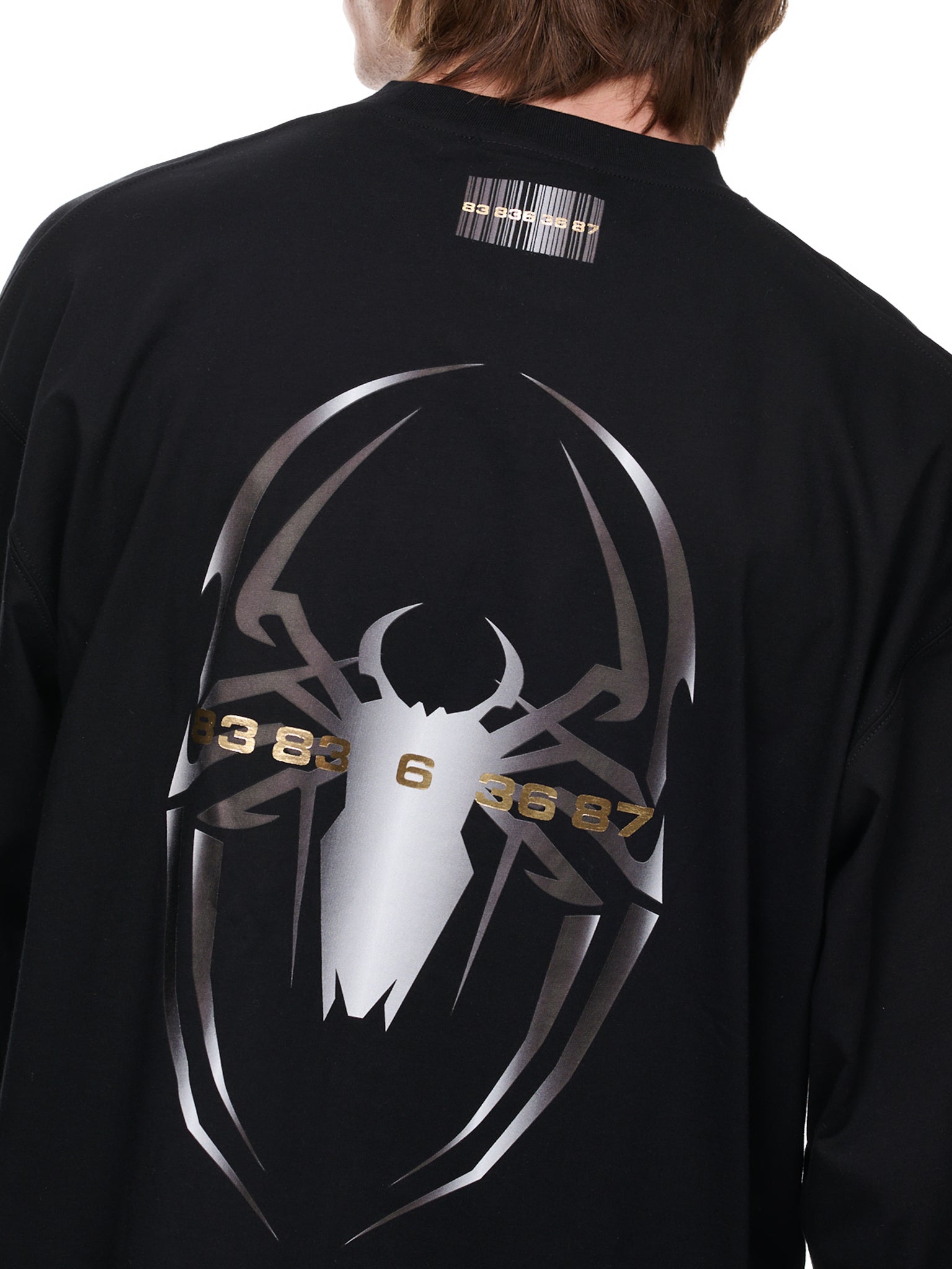 Spider Tee (VL14LS200S-BLK-SLV-GOLD)