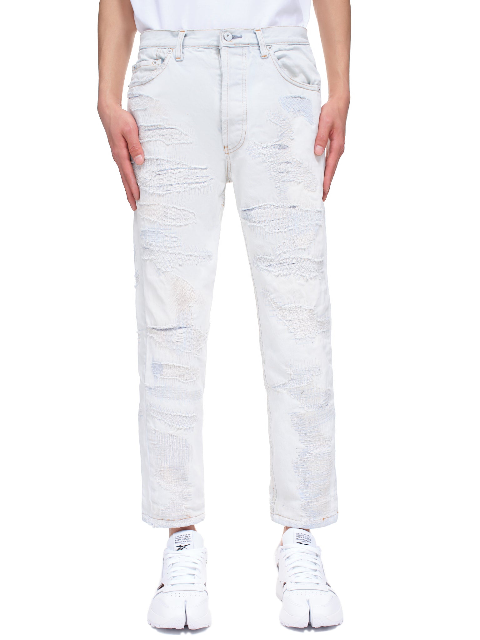 Not So Normal Destroyed Pant | H. Lorenzo - front