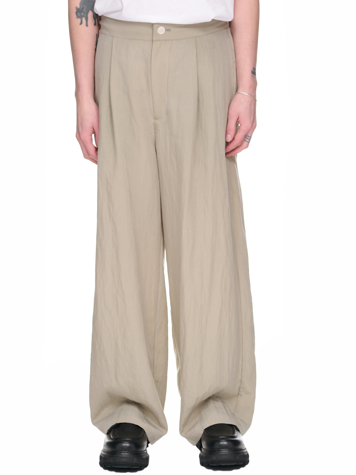 Wide Trousers (VP31-323-BEIGE)
