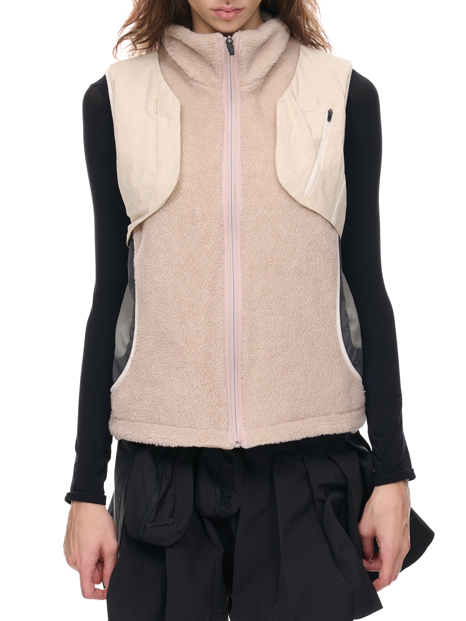 Fleece Vest (VT1S-SAND)