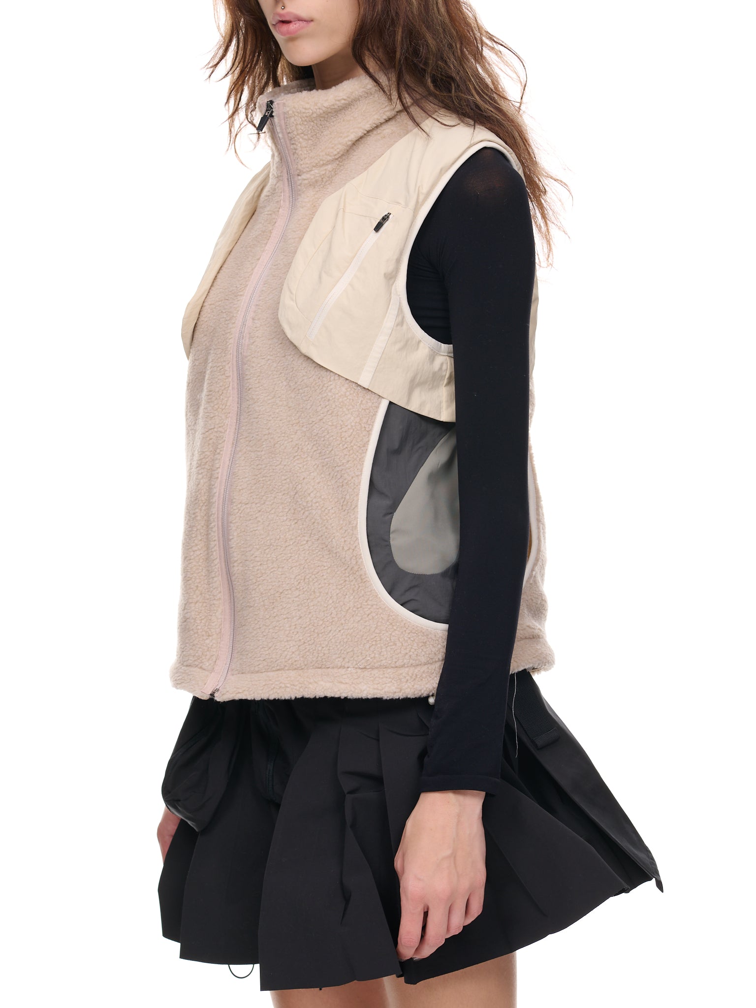 Fleece Vest (VT1S-SAND)
