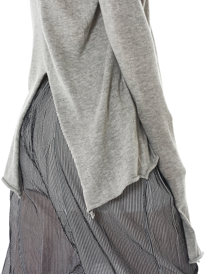 Lost & Found Slashed Sweater - Hlorenzo Detail 1