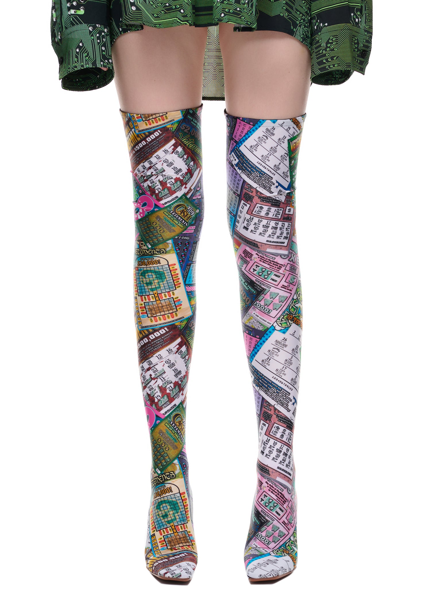 Lottery High Boomerang Sock Boots (WA53HE100L-LOTTERY)