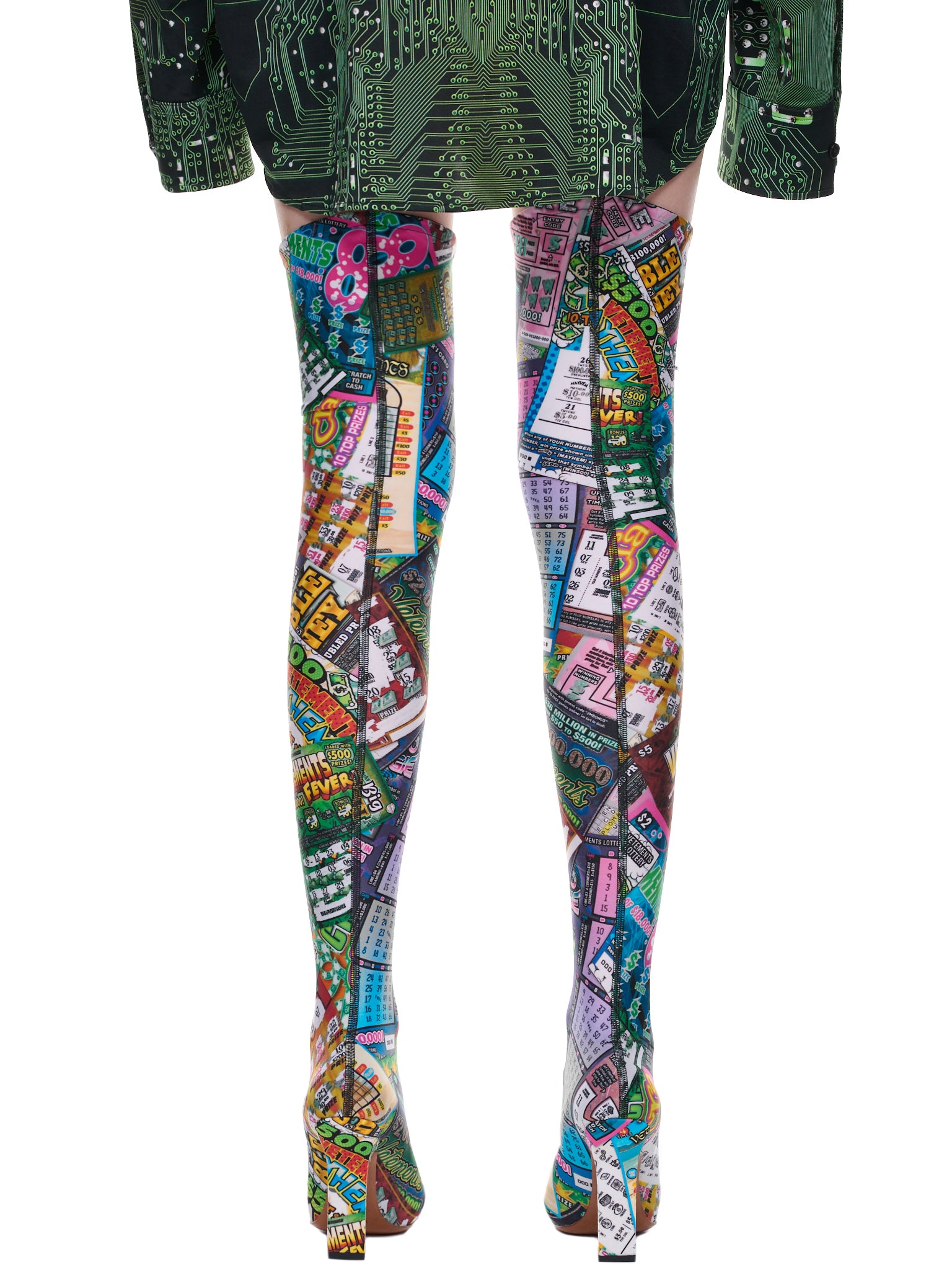 Lottery High Boomerang Sock Boots (WA53HE100L-LOTTERY)