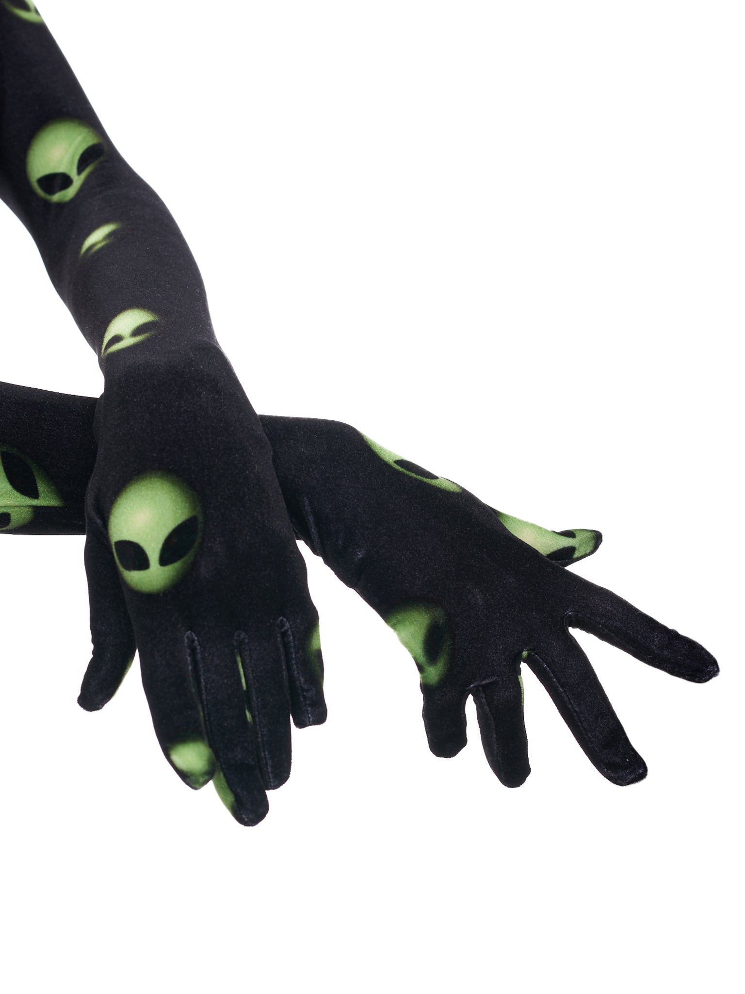 Extraterrestrial Gloved Top (WA53TO100E-ET-GREEN)