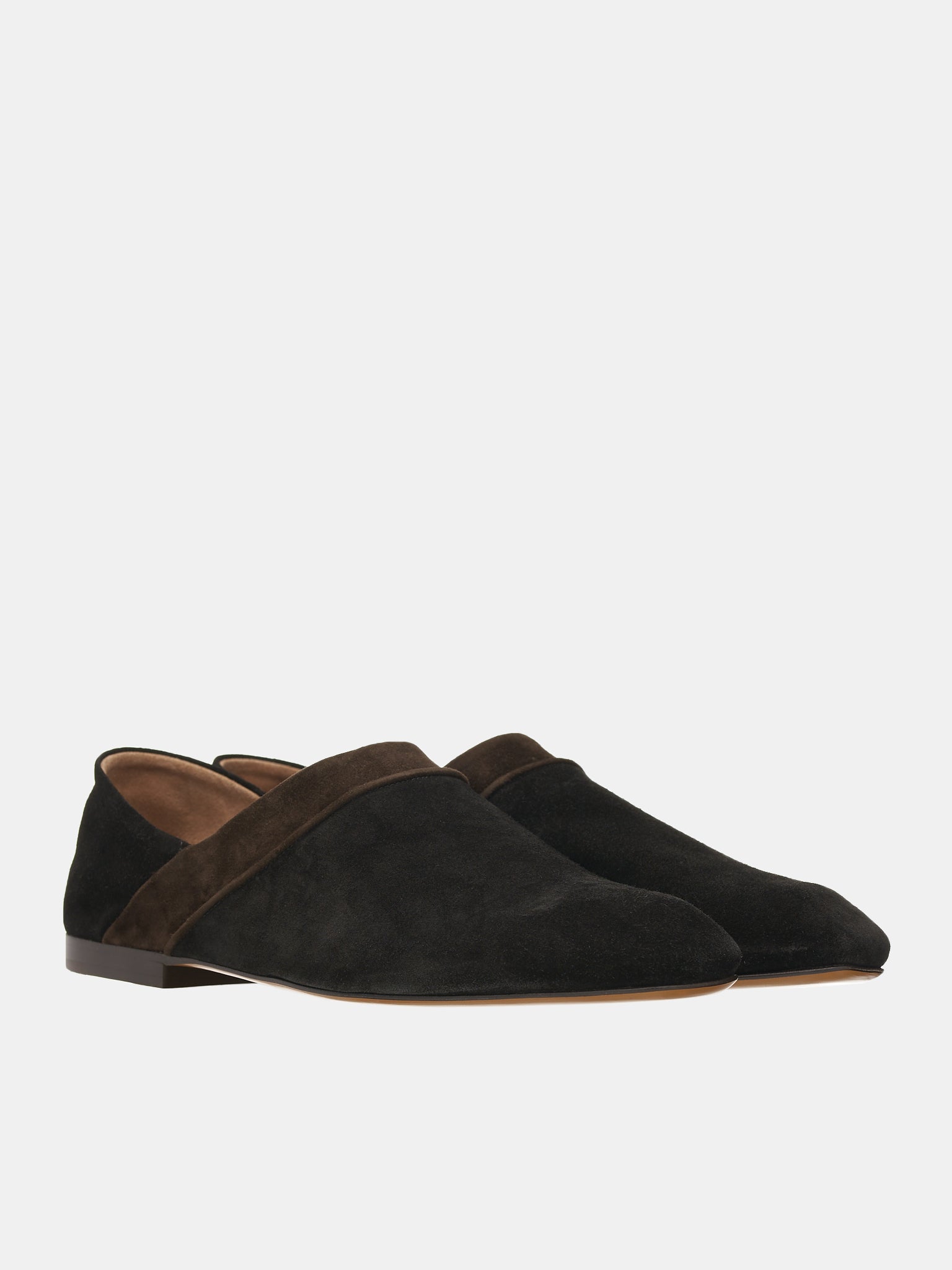 Suede Loafers (WBM40501A-BLACK)