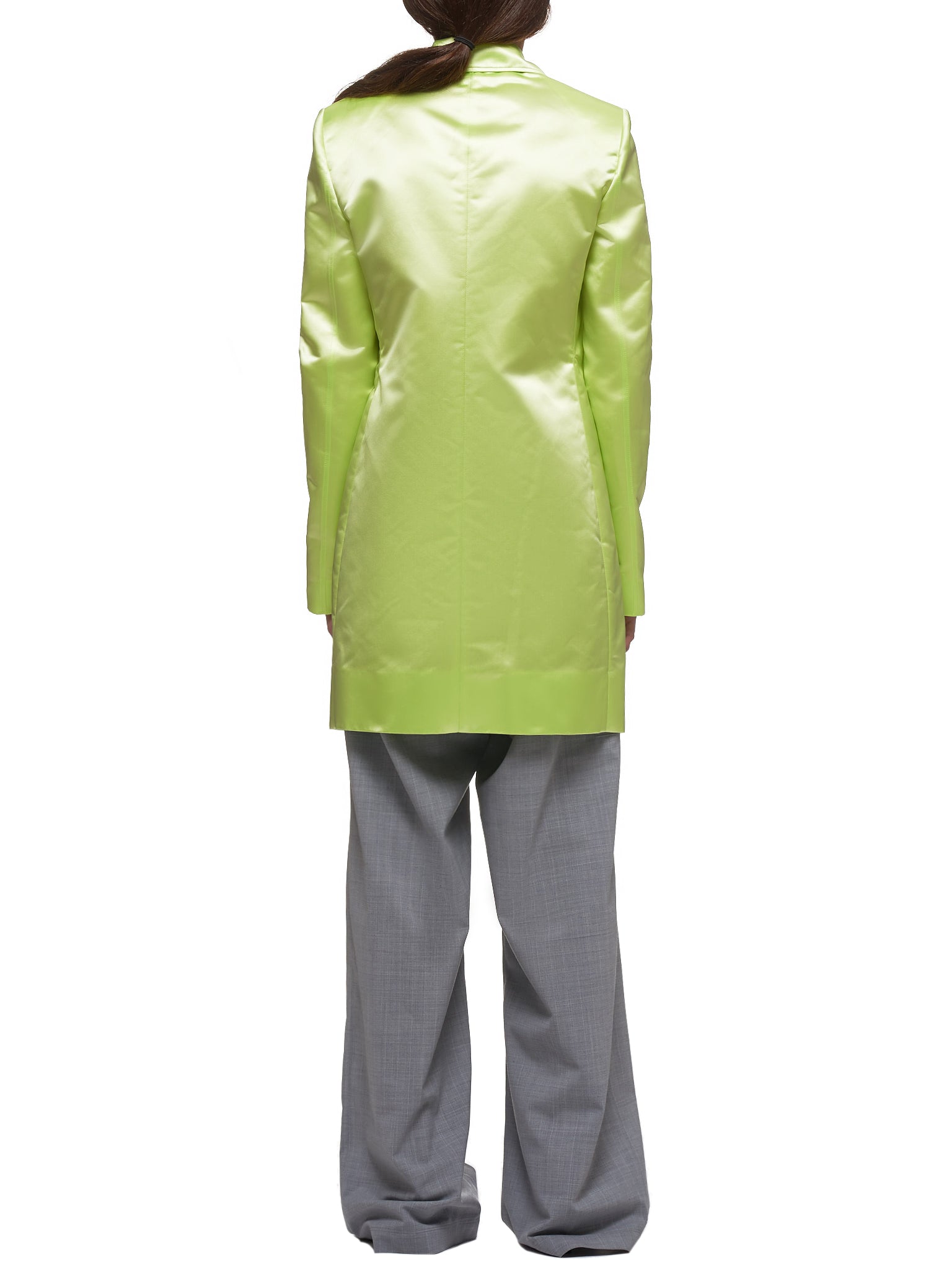 Car Coat (WC032W-SPS-LIME)