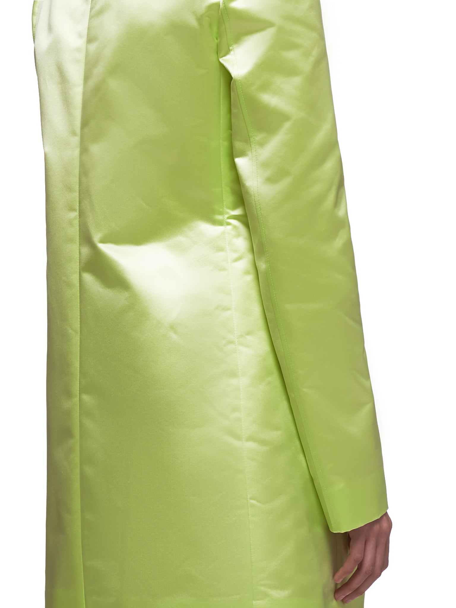 Car Coat (WC032W-SPS-LIME)