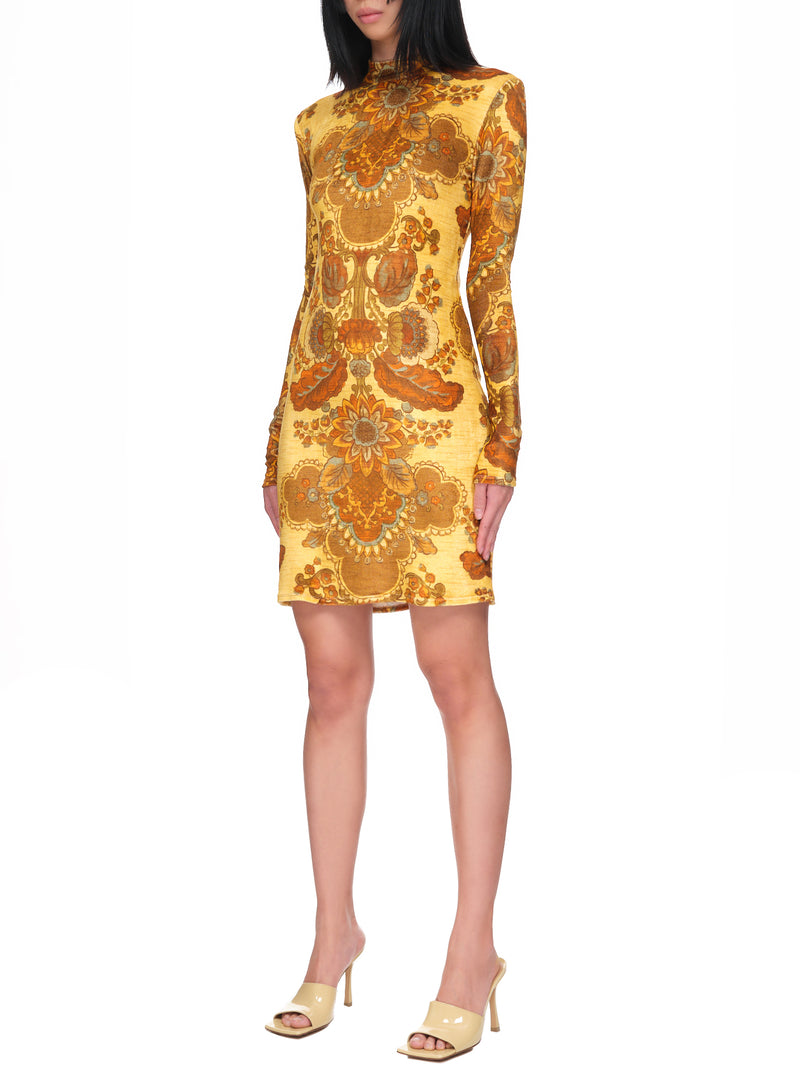 Kwaidan Editions Long Sleeve Mini Dress | H.Lorenzo - side