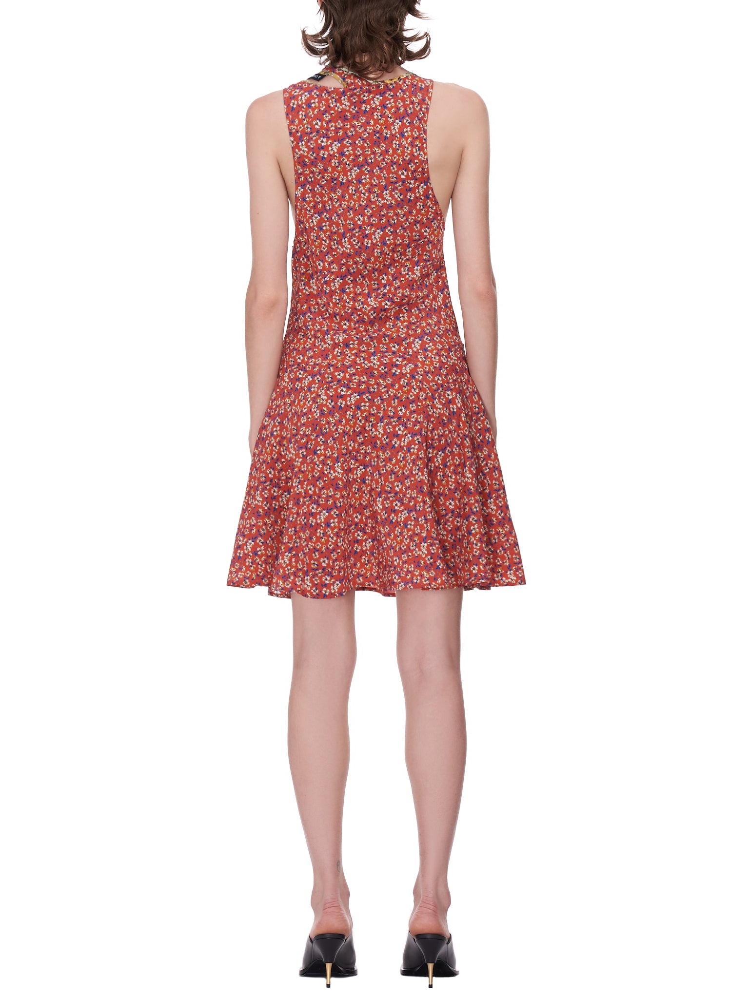 Y/Project Floral Multi-Neck Dress | H. Lorenzo - back