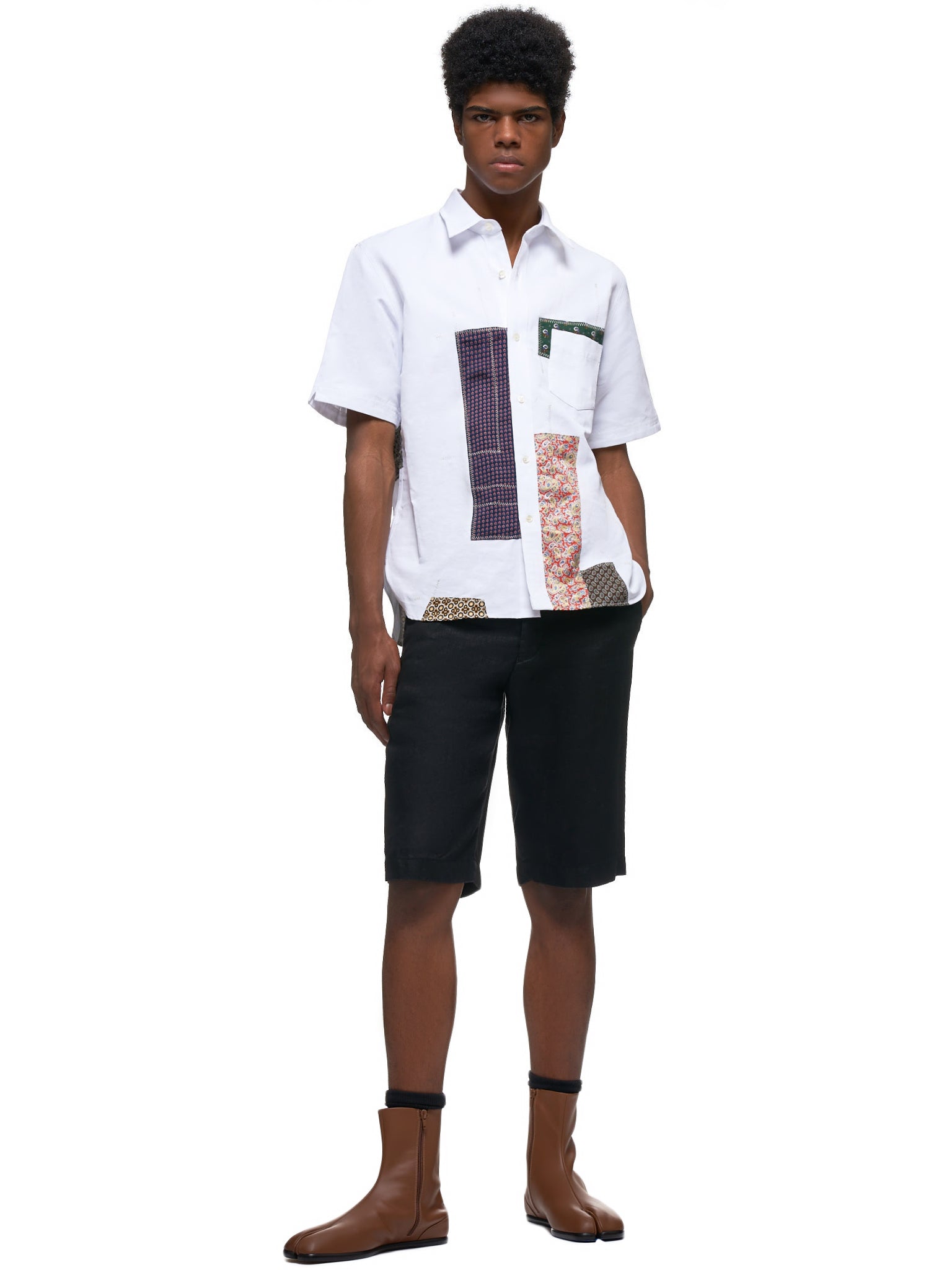 Junya Watanabe Man Linen Deck Shorts | H.Lorenzo