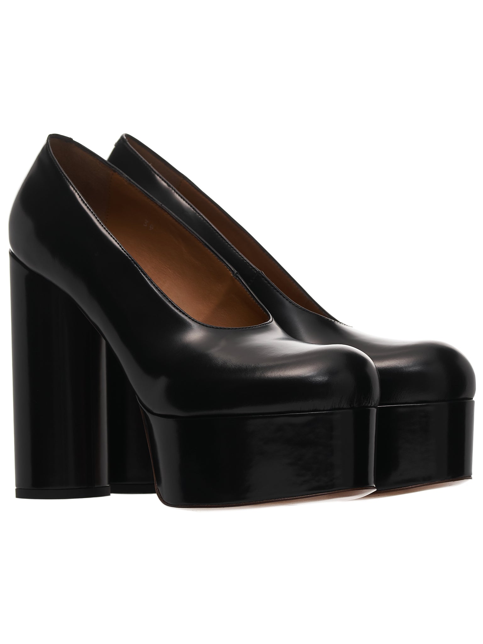 Vetements Blackout Platform Pumps | H. Lorenzo - detail 