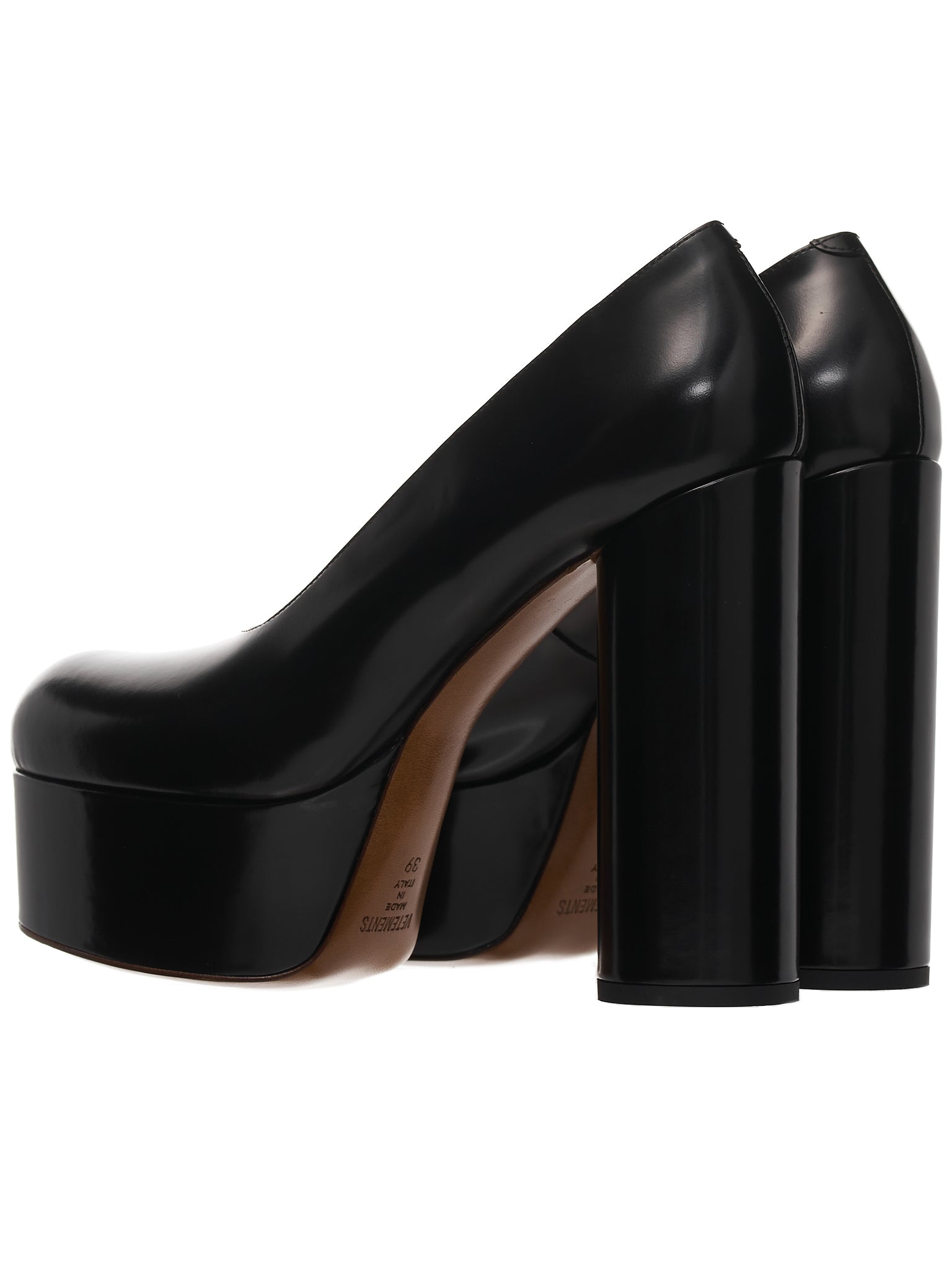 Vetements Blackout Platform Pumps | H. Lorenzo - detail 2