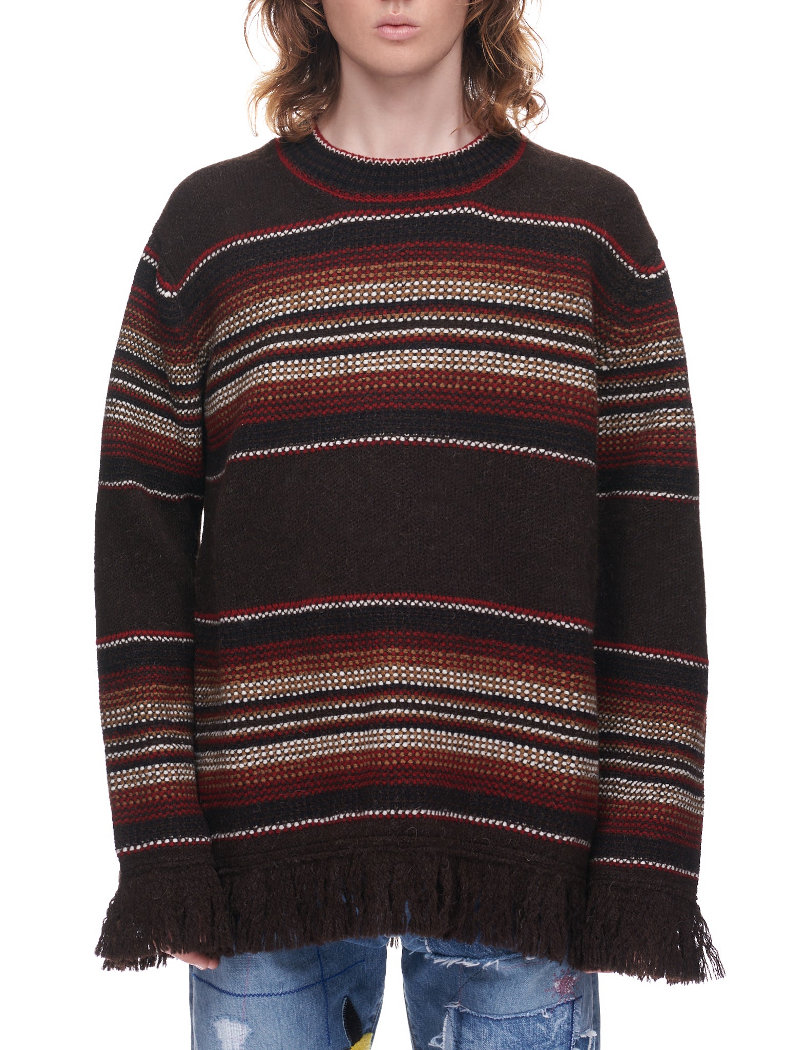 Knit Sweater (WJ-N011-051-BROWN)