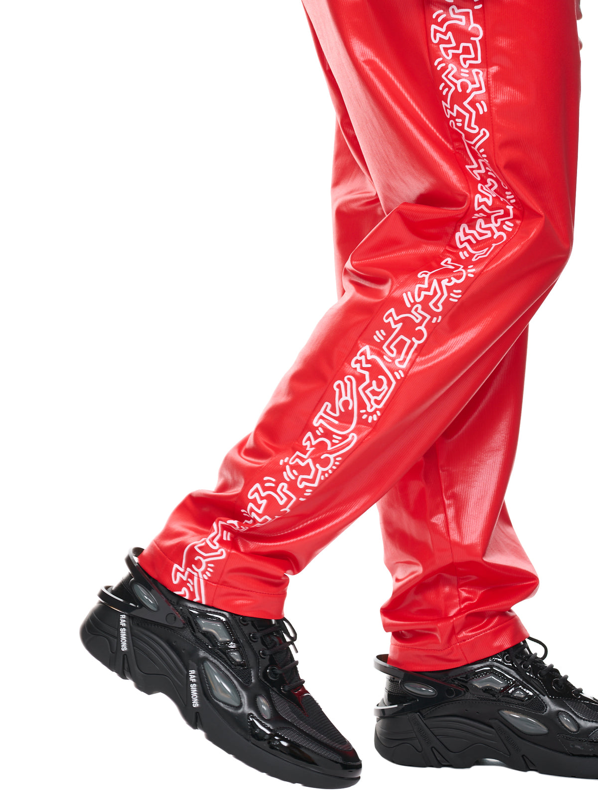 Keith Haring Pants (WK-P019-051-RED-WHITE)