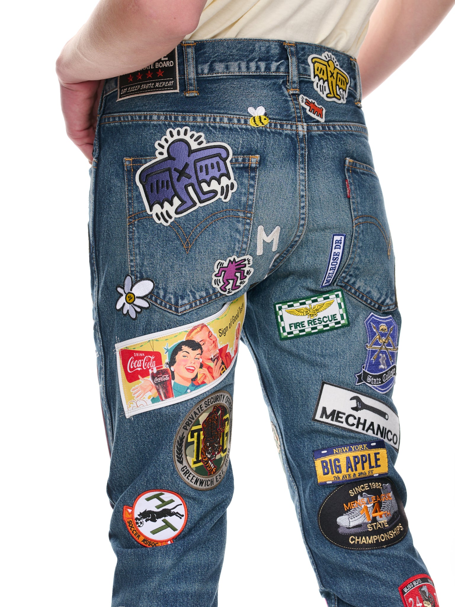 Jeans With Patches