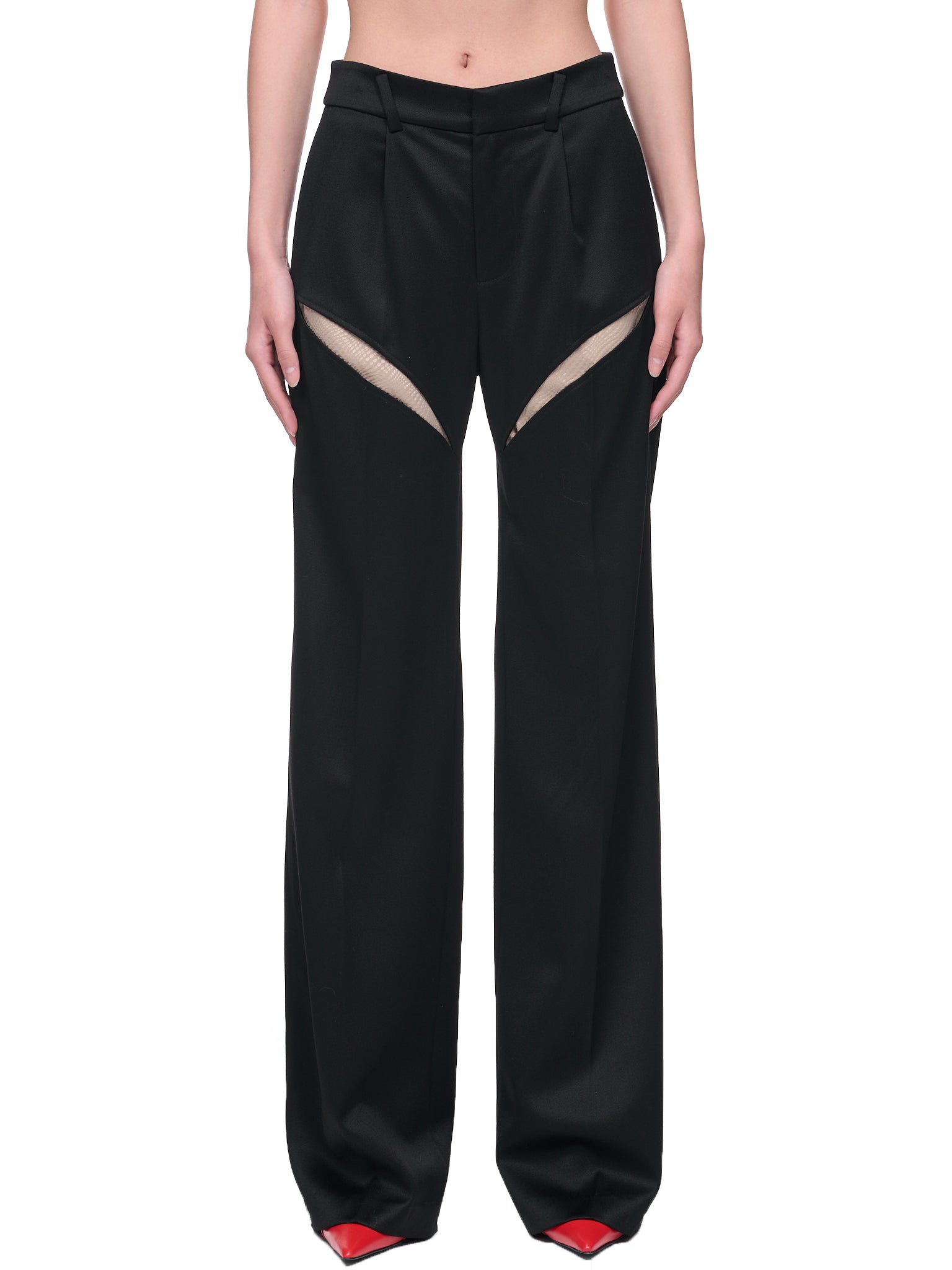 Wool Suit Trousers (WV08O-ONYX)