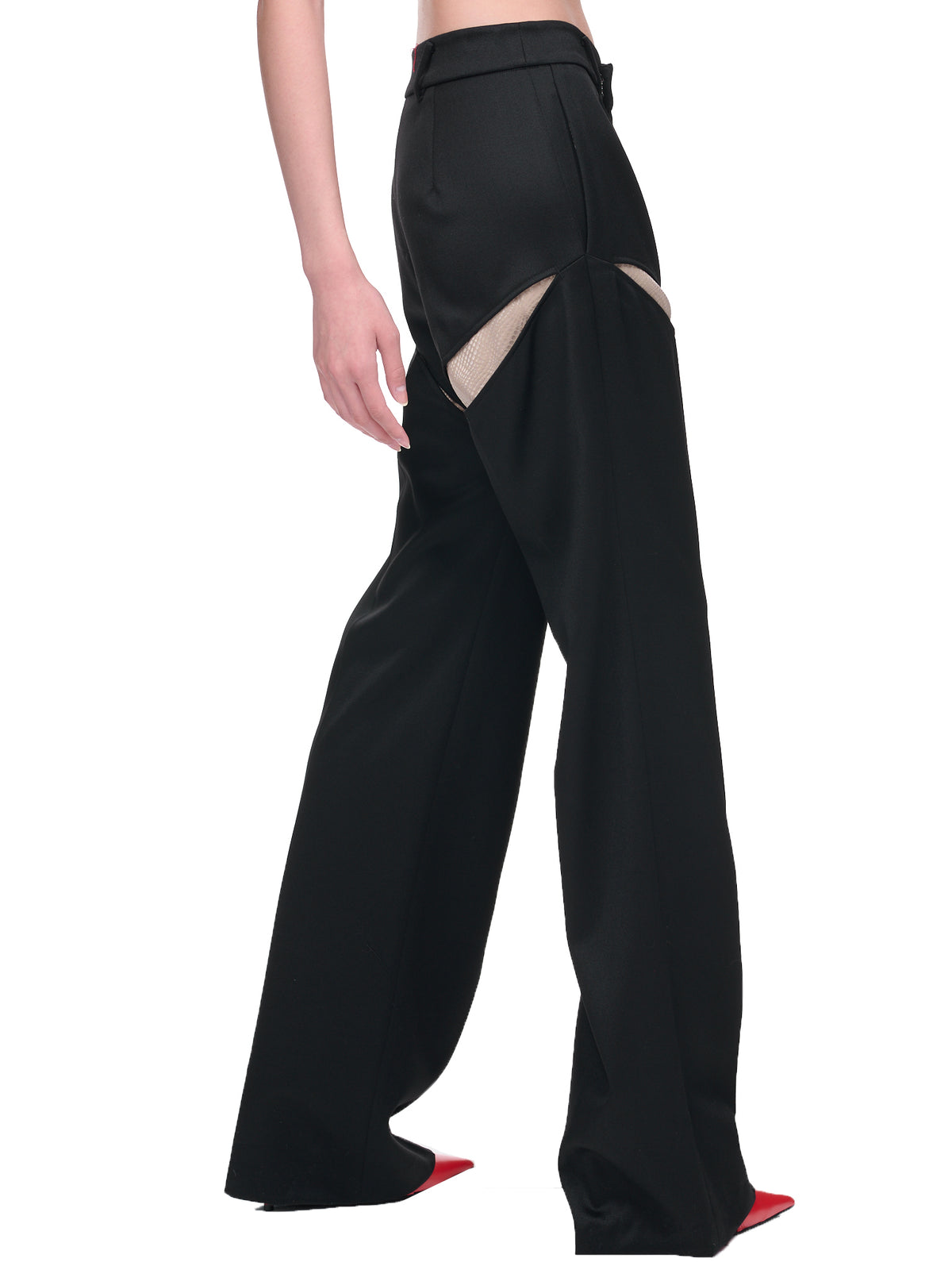 Wool Suit Trousers (WV08O-ONYX)