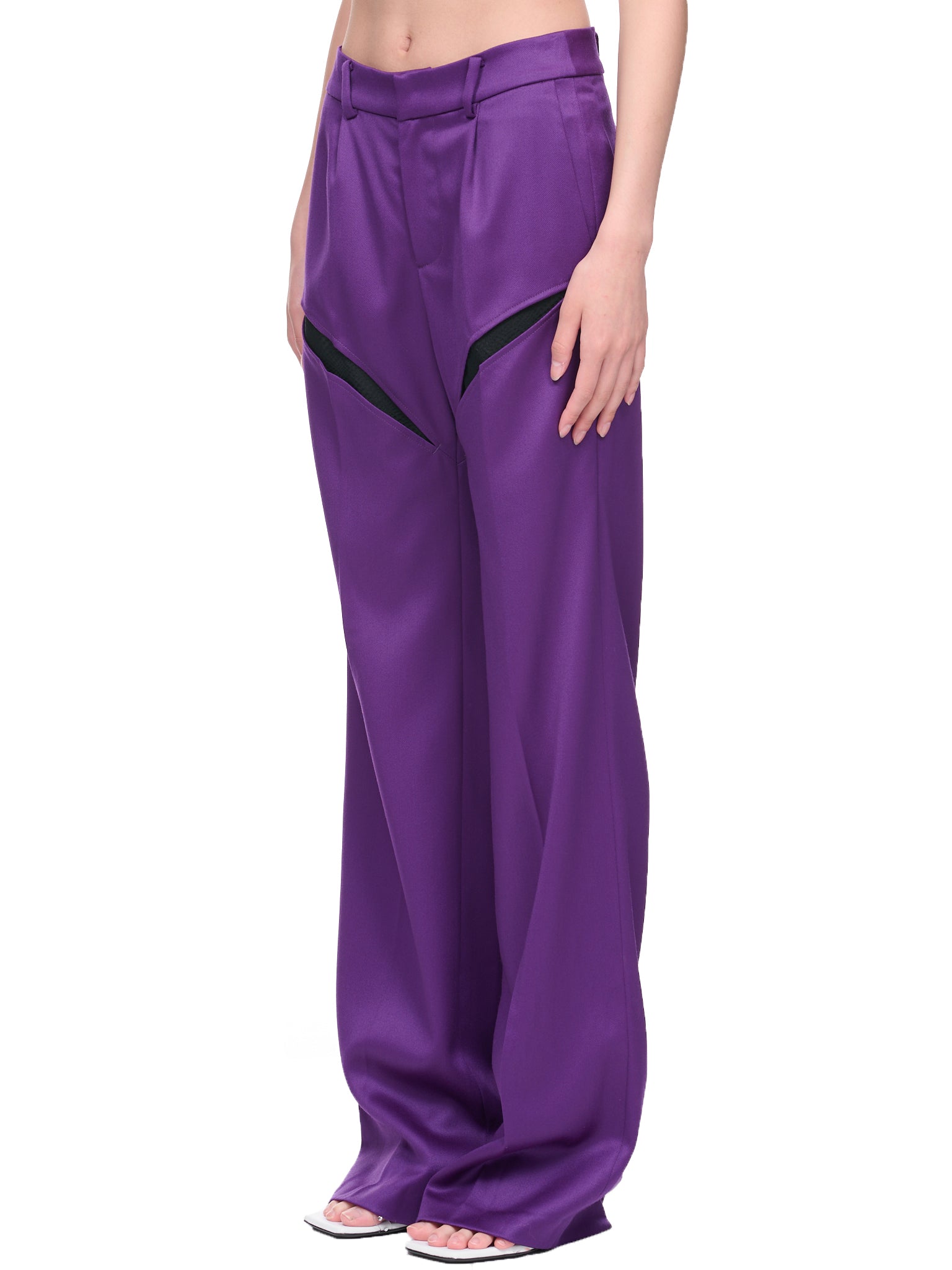 Wool Suit Trousers (WV08V-VIOLET)