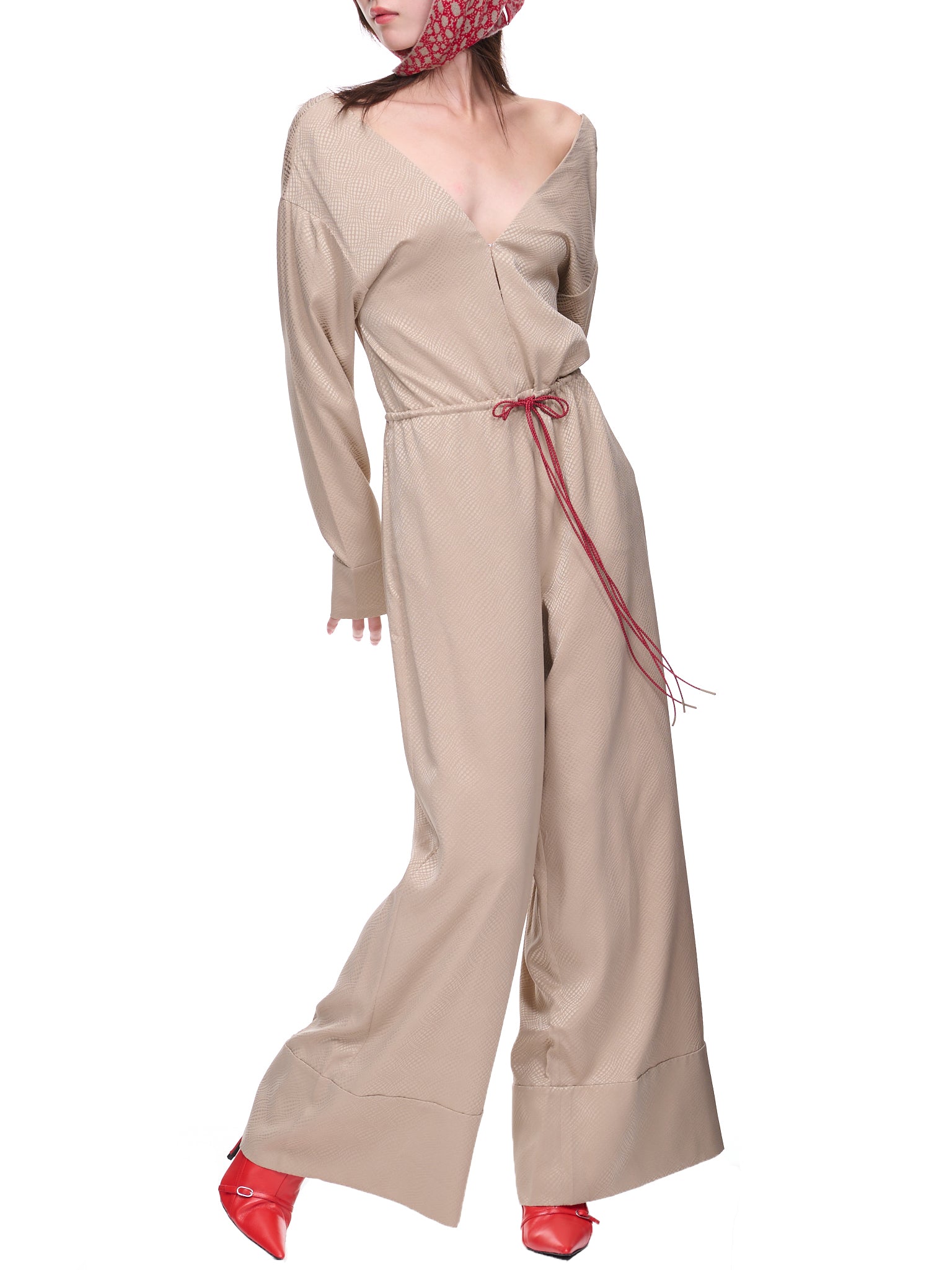 Silk Jumpsuit (WV11F-FICELLE)