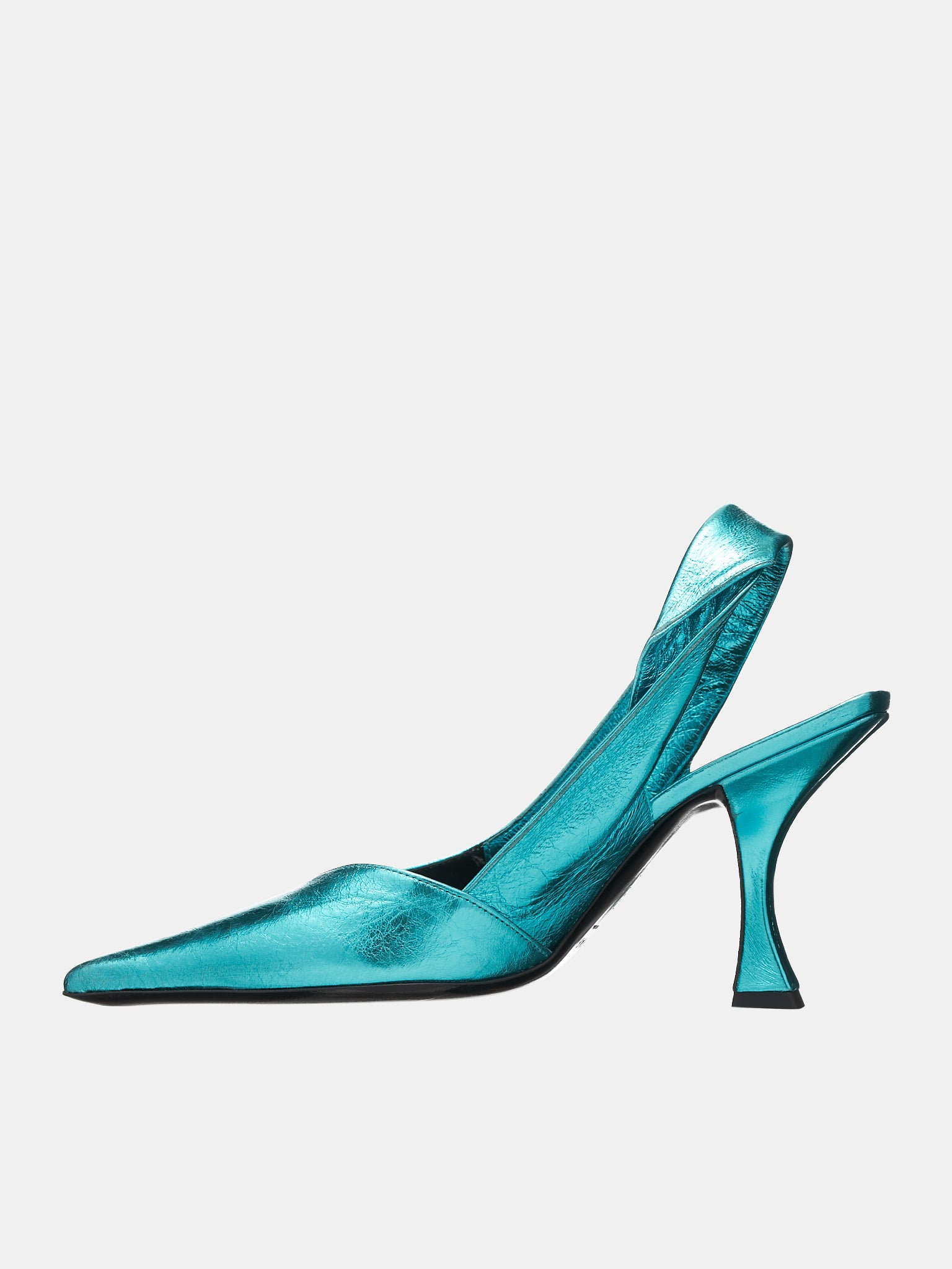 Yasha Heels (YASHA-METALLIC-LEATHER-AQUAMAR)