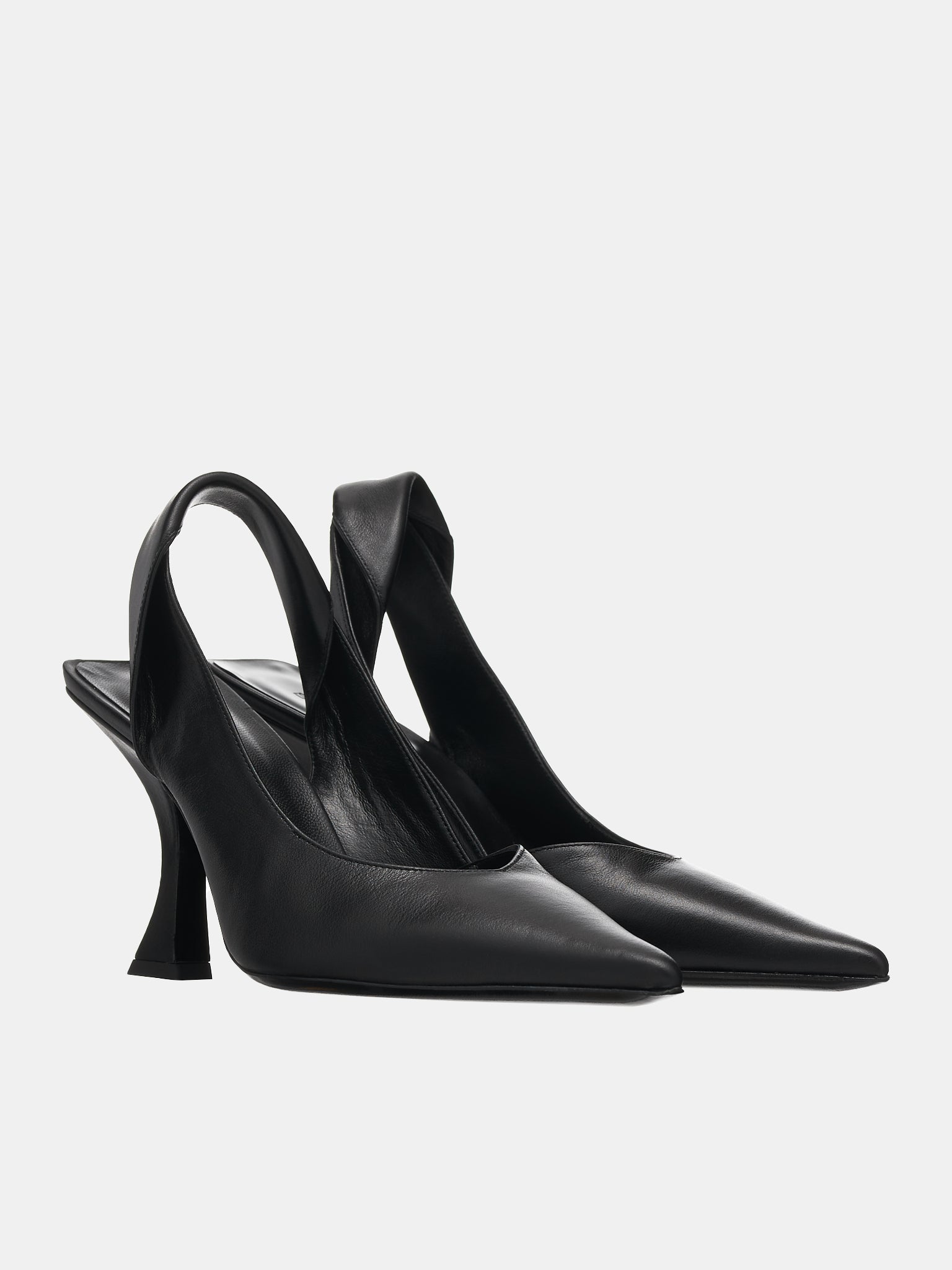 Yasha Heels (YASHA-NAPPA-LEATHER-BLACK)