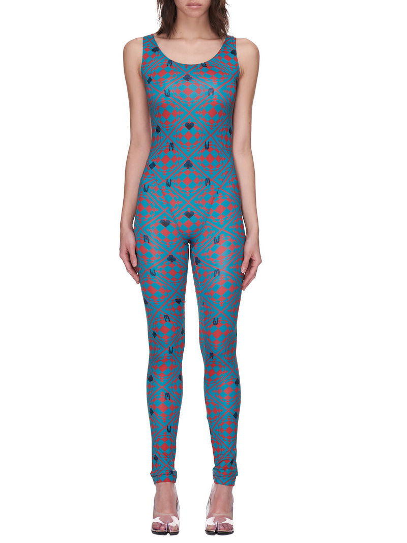 Maisie Wilen Blue Revenge Bodysuit | H. Lorenzo - front